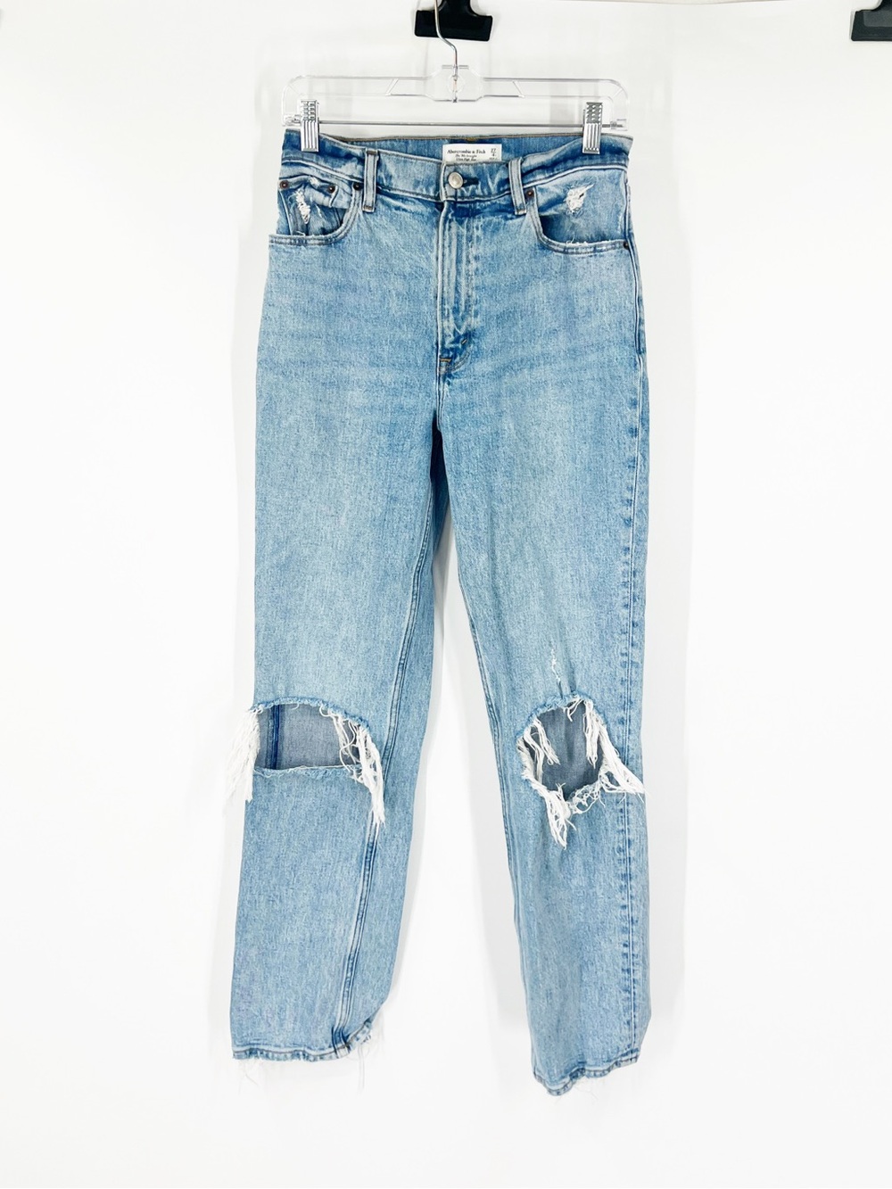 Abercrombie & Fitch The ‘90s Straight Jeans Ultra High Rise